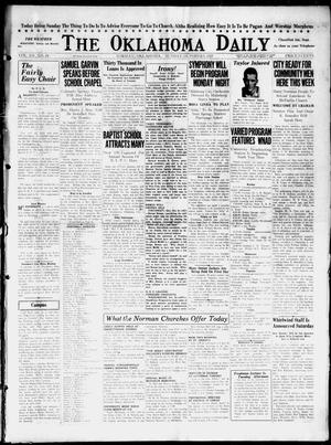 The Oklahoma Daily (Norman, Okla.), Vol. 12, No. 24, Ed. 1 Sunday, October 9, 1927