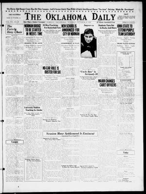 The Oklahoma Daily (Norman, Okla.), Vol. 12, No. 37, Ed. 1 Tuesday, October 25, 1927