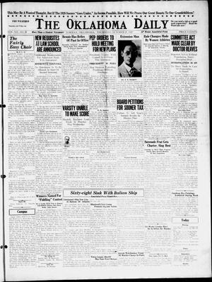 The Oklahoma Daily (Norman, Okla.), Vol. 12, No. 39, Ed. 1 Thursday, October 27, 1927