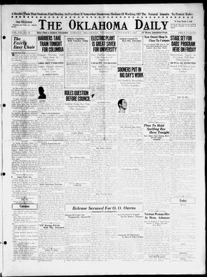 The Oklahoma Daily (Norman, Okla.), Vol. 12, No. 45, Ed. 1 Thursday, November 3, 1927