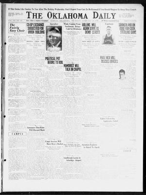 The Oklahoma Daily (Norman, Okla.), Vol. 12, No. 121, Ed. 1 Thursday, February 23, 1928