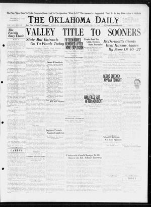The Oklahoma Daily (Norman, Okla.), Vol. 12, No. 123, Ed. 1 Saturday, February 25, 1928