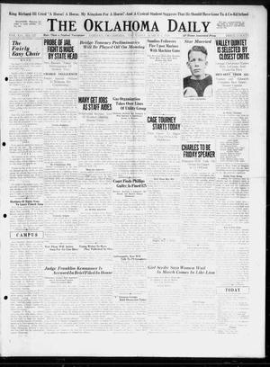The Oklahoma Daily (Norman, Okla.), Vol. 12, No. 127, Ed. 1 Thursday, March 1, 1928