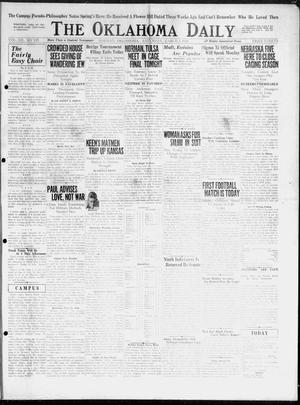 The Oklahoma Daily (Norman, Okla.), Vol. 12, No. 129, Ed. 1 Saturday, March 3, 1928