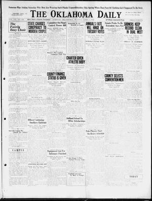 The Oklahoma Daily (Norman, Okla.), Vol. 12, No. 154, Ed. 1 Sunday, April 1, 1928