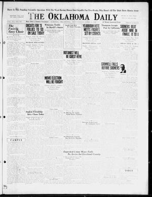 The Oklahoma Daily (Norman, Okla.), Vol. 12, No. 156, Ed. 1 Wednesday, April 4, 1928