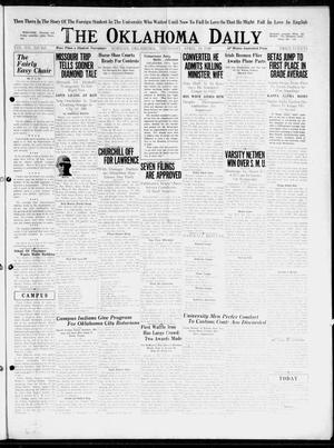 The Oklahoma Daily (Norman, Okla.), Vol. 12, No. 165, Ed. 1 Thursday, April 19, 1928