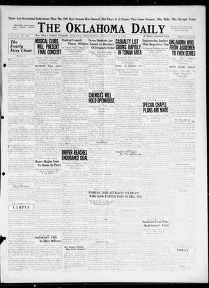 The Oklahoma Daily (Norman, Okla.), Vol. 12, No. 184, Ed. 1 Friday, May 11, 1928