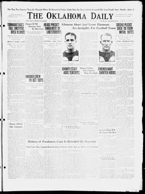 The Oklahoma Daily (Norman, Okla.), Vol. 8, No. 4, Ed. 1 Saturday, September 15, 1928