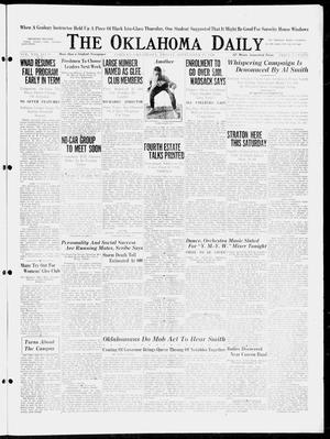 The Oklahoma Daily (Norman, Okla.), Vol. 8, No. 9, Ed. 1 Friday, September 21, 1928