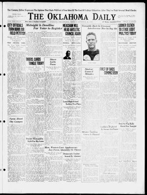 The Oklahoma Daily (Norman, Okla.), Vol. 8, No. 39, Ed. 1 Friday, October 26, 1928