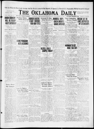 The Oklahoma Daily (Norman, Okla.), Vol. 8, No. 55, Ed. 1 Wednesday, November 14, 1928