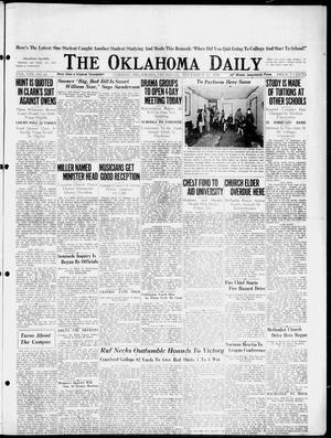 The Oklahoma Daily (Norman, Okla.), Vol. 8, No. 62, Ed. 1 Thursday, November 22, 1928