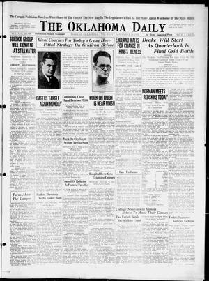 The Oklahoma Daily (Norman, Okla.), Vol. 8, No. 68, Ed. 1 Thursday, November 29, 1928