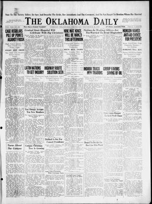The Oklahoma Daily (Norman, Okla.), Vol. 8, No. 83, Ed. 1 Thursday, December 20, 1928