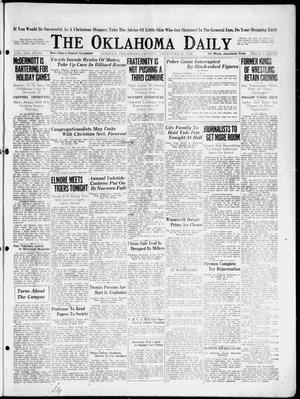 The Oklahoma Daily (Norman, Okla.), Vol. 8, No. 84, Ed. 1 Friday, December 21, 1928