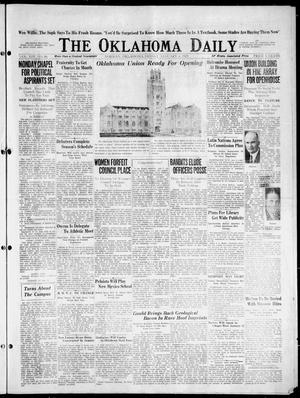 The Oklahoma Daily (Norman, Okla.), Vol. 8, No. 86, Ed. 1 Friday, January 4, 1929