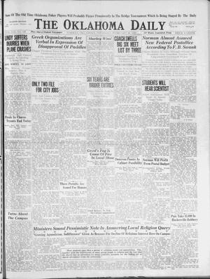 The Oklahoma Daily (Norman, Okla.), Vol. 13, No. 128, Ed. 1 Thursday, February 28, 1929