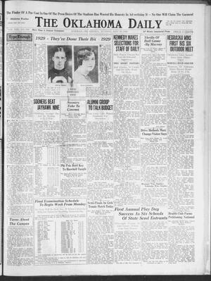 The Oklahoma Daily (Norman, Okla.), Vol. 13, No. 193, Ed. 1 Sunday, May 19, 1929