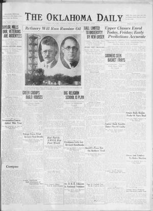 The Oklahoma Daily (Norman, Okla.), Vol. 14, No. 2, Ed. 1 Friday, September 13, 1929