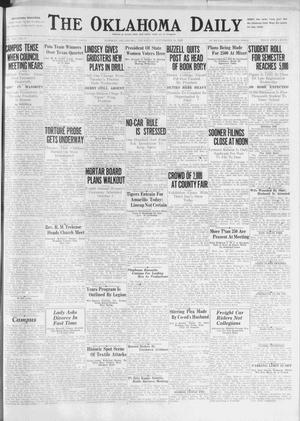 The Oklahoma Daily (Norman, Okla.), Vol. 14, No. 7, Ed. 1 Thursday, September 19, 1929