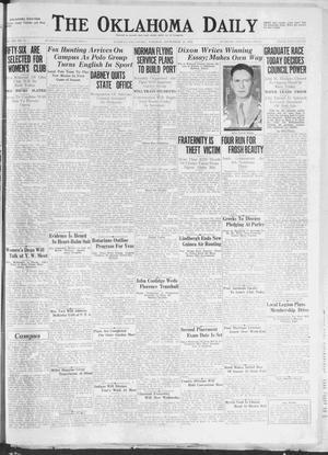 The Oklahoma Daily (Norman, Okla.), Vol. 14, No. 11, Ed. 1 Tuesday, September 24, 1929