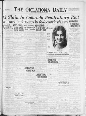 The Oklahoma Daily (Norman, Okla.), Vol. 14, No. 20, Ed. 1 Friday, October 4, 1929