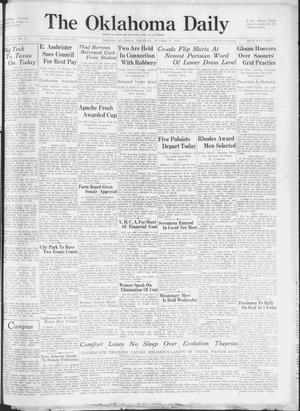 The Oklahoma Daily (Norman, Okla.), Vol. 14, No. 29, Ed. 1 Thursday, October 17, 1929