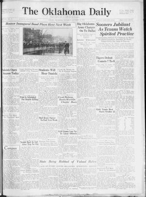 The Oklahoma Daily (Norman, Okla.), Vol. 14, No. 31, Ed. 1 Saturday, October 19, 1929