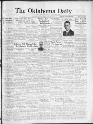 The Oklahoma Daily (Norman, Okla.), Vol. 14, No. 55, Ed. 1 Tuesday, November 19, 1929