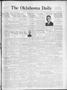 Newspaper: The Oklahoma Daily (Norman, Okla.), Vol. 14, No. 55, Ed. 1 Tuesday, N…