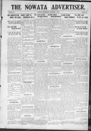The Nowata Advertiser. (Nowata, Okla.), Vol. 14, No. 42, Ed. 1 Friday, January 1, 1909