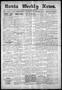 Primary view of Ravia Weekly News. (Ravia, Okla.), Vol. 1, No. 14, Ed. 1 Friday, December 23, 1910
