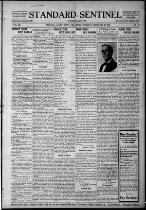 Standard-Sentinel (Stilwell, Okla.), Vol. 12, No. 47, Ed. 1 Thursday, February 29, 1912
