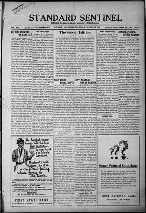 Standard-Sentinel (Stilwell, Okla.), Vol. 17, No. 33, Ed. 1 Thursday, August 24, 1916