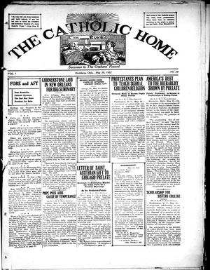 The Catholic Home (Hartshorne, Okla.), Vol. 1, No. 20, Ed. 1 Saturday, May 20, 1922