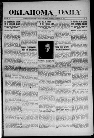 Oklahoma Daily (Norman, Okla.), Vol. 11, No. 59, Ed. 1 Wednesday, December 13, 1916