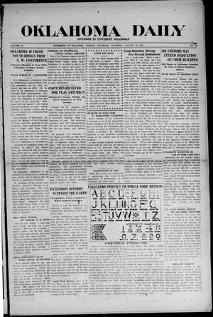 Oklahoma Daily (Norman, Okla.), Vol. 11, No. 79, Ed. 1 Thursday, January 25, 1917