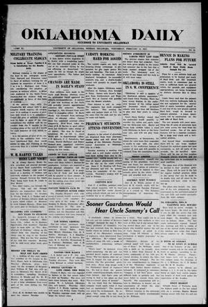 Oklahoma Daily (Norman, Okla.), Vol. 11, No. 88, Ed. 1 Wednesday, February 14, 1917