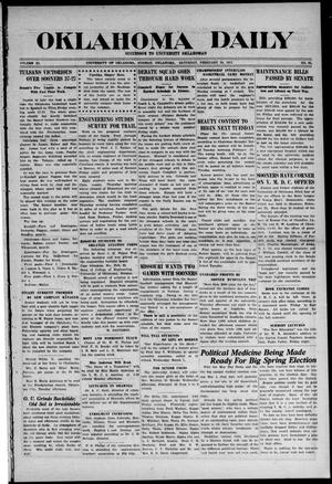 Oklahoma Daily (Norman, Okla.), Vol. 11, No. 95, Ed. 1 Saturday, February 24, 1917