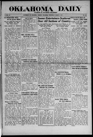Oklahoma Daily (Norman, Okla.), Vol. 11, No. 102, Ed. 1 Wednesday, March 7, 1917