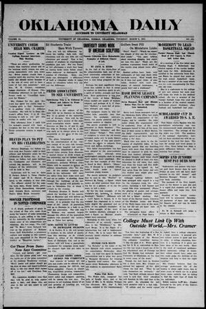 Oklahoma Daily (Norman, Okla.), Vol. 11, No. 103, Ed. 1 Thursday, March 8, 1917