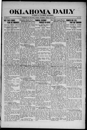 Oklahoma Daily (Norman, Okla.), Vol. 11, No. 156, Ed. 1 Friday, May 25, 1917