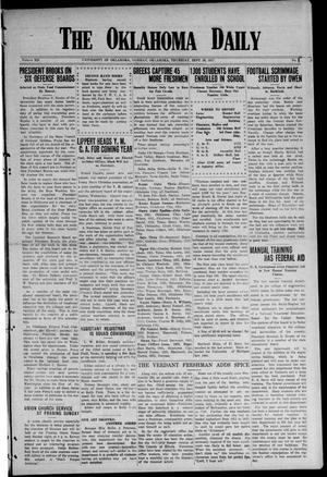 The Oklahoma Daily (Norman, Okla.), Vol. 12, No. 2, Ed. 1 Thursday, September 20, 1917
