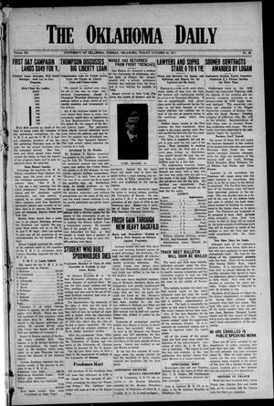 The Oklahoma Daily (Norman, Okla.), Vol. 12, No. 28, Ed. 1 Friday, October 26, 1917