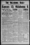 Thumbnail image of item number 1 in: 'The Oklahoma Daily (Norman, Okla.), Vol. 12, No. 39, Ed. 1 Sunday, November 11, 1917'.