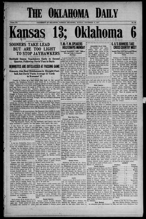 The Oklahoma Daily (Norman, Okla.), Vol. 12, No. 39, Ed. 1 Sunday, November 11, 1917