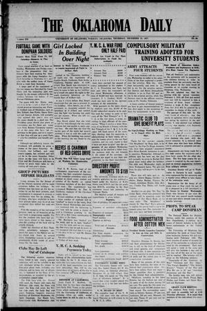 The Oklahoma Daily (Norman, Okla.), Vol. 12, No. 64, Ed. 1 Thursday, December 13, 1917