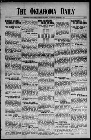 The Oklahoma Daily (Norman, Okla.), Vol. 12, No. 68, Ed. 1 Wednesday, December 19, 1917