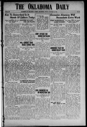 The Oklahoma Daily (Norman, Okla.), Vol. 12, No. 81, Ed. 1 Friday, January 18, 1918